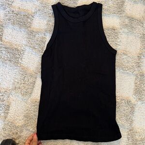 90 Degree By Reflex Classic Black Tank Top